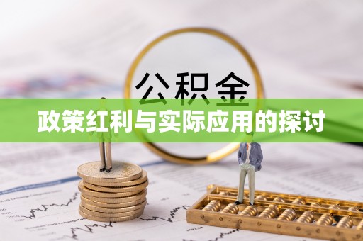 内江政策红利与实际应用的探讨