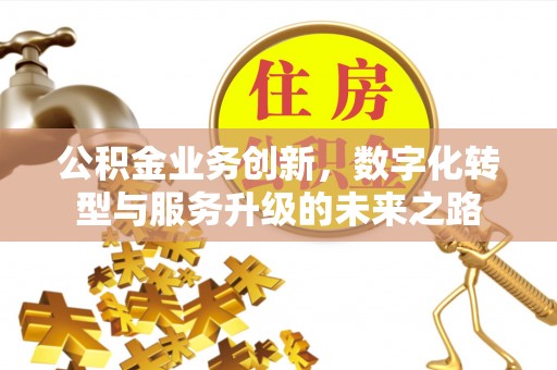 内江公积金业务创新，数字化转型与服务升级的未来之路